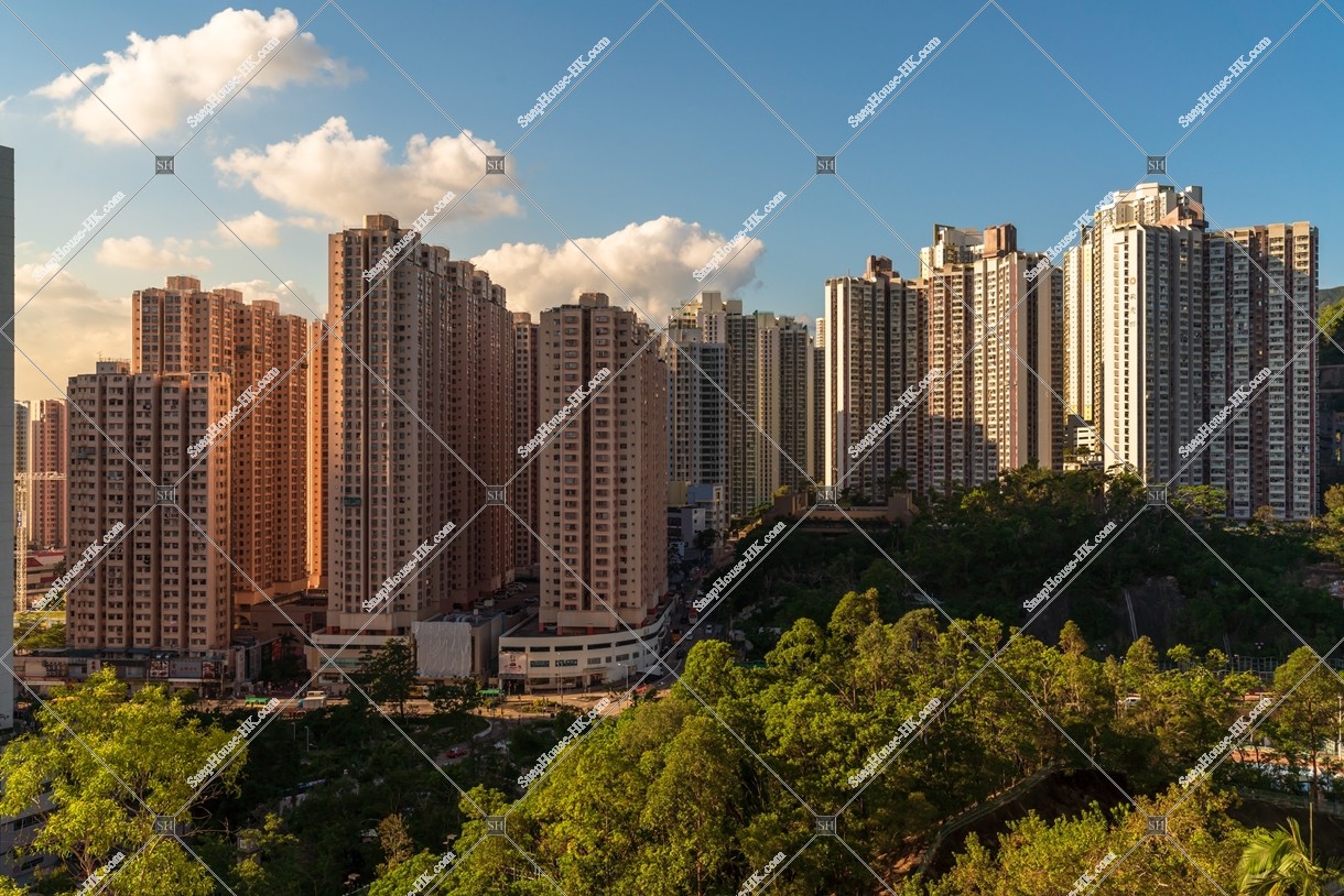 Apartment buildings at Kowloon Bay, No.9