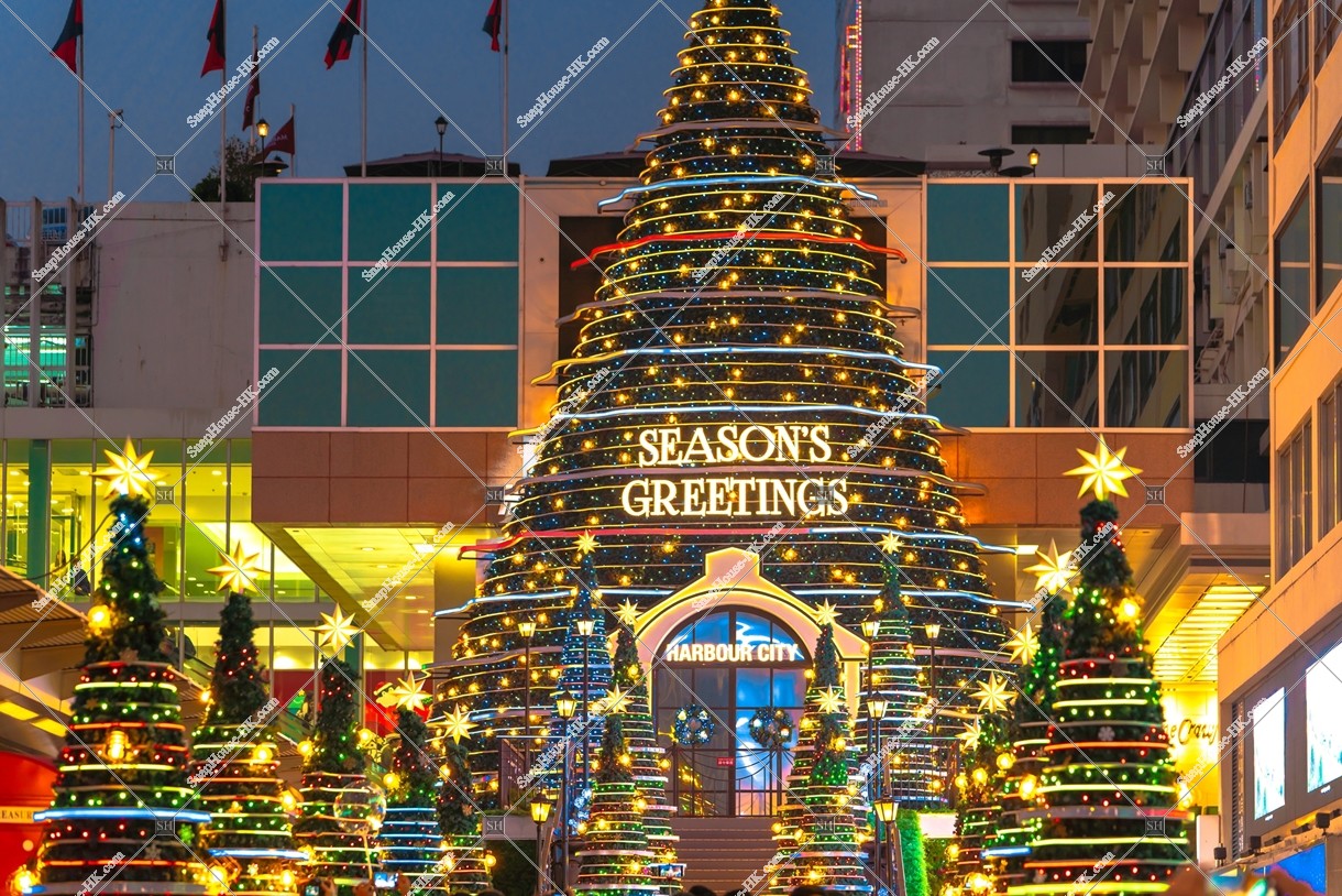 Christmas lights at Tsim Sha Tsui, No.7