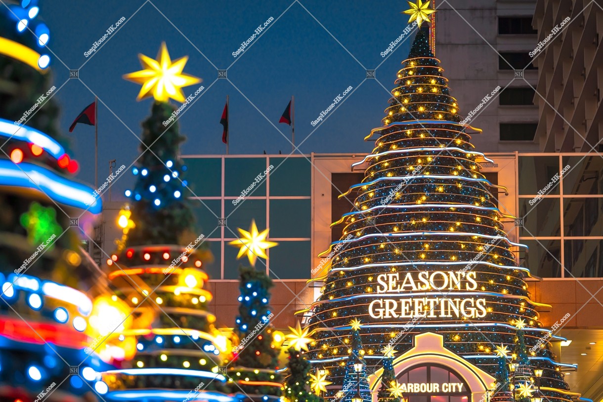 Christmas lights at Tsim Sha Tsui, No.8