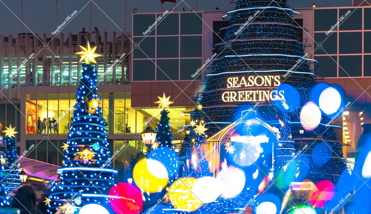 Christmas lights at Tsim Sha Tsui, No.9