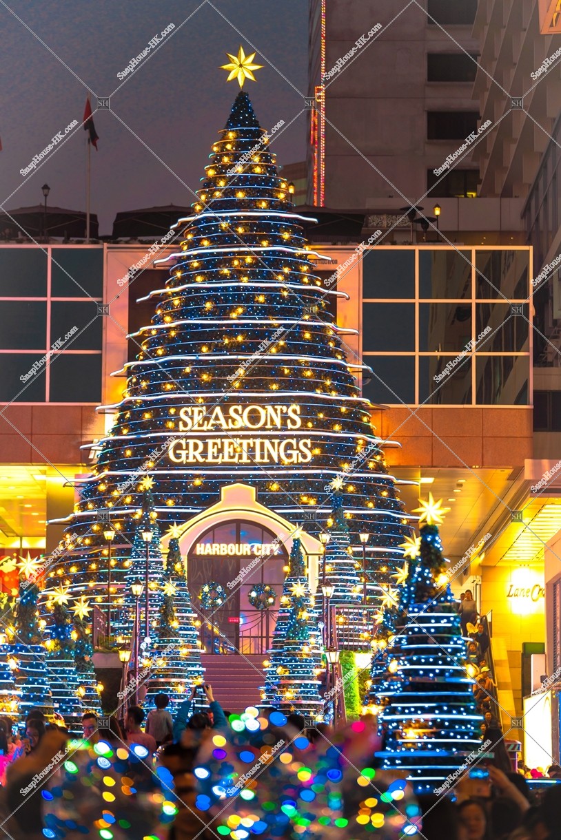 Christmas lights at Tsim Sha Tsui, No.12