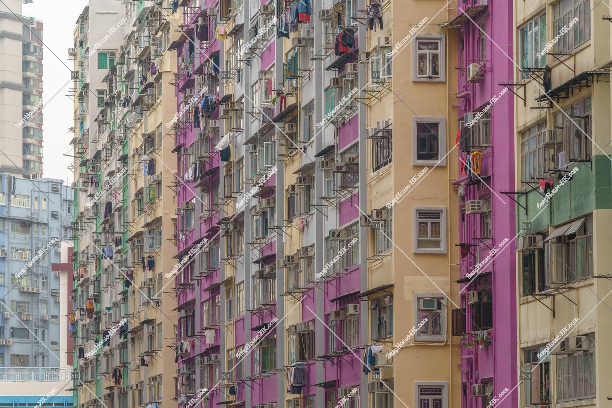 View of old town at Tai Kok Tsui, No.3
