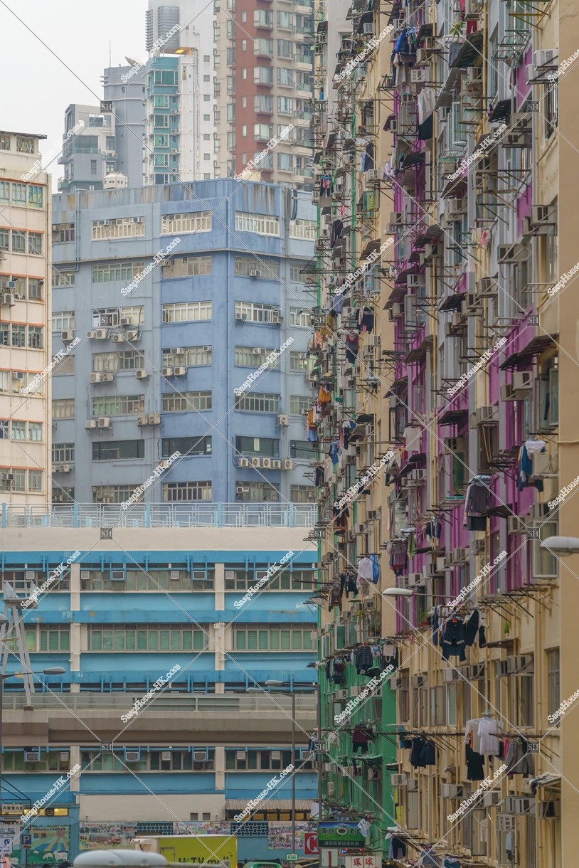 View of old town at Tai Kok Tsui, No.6