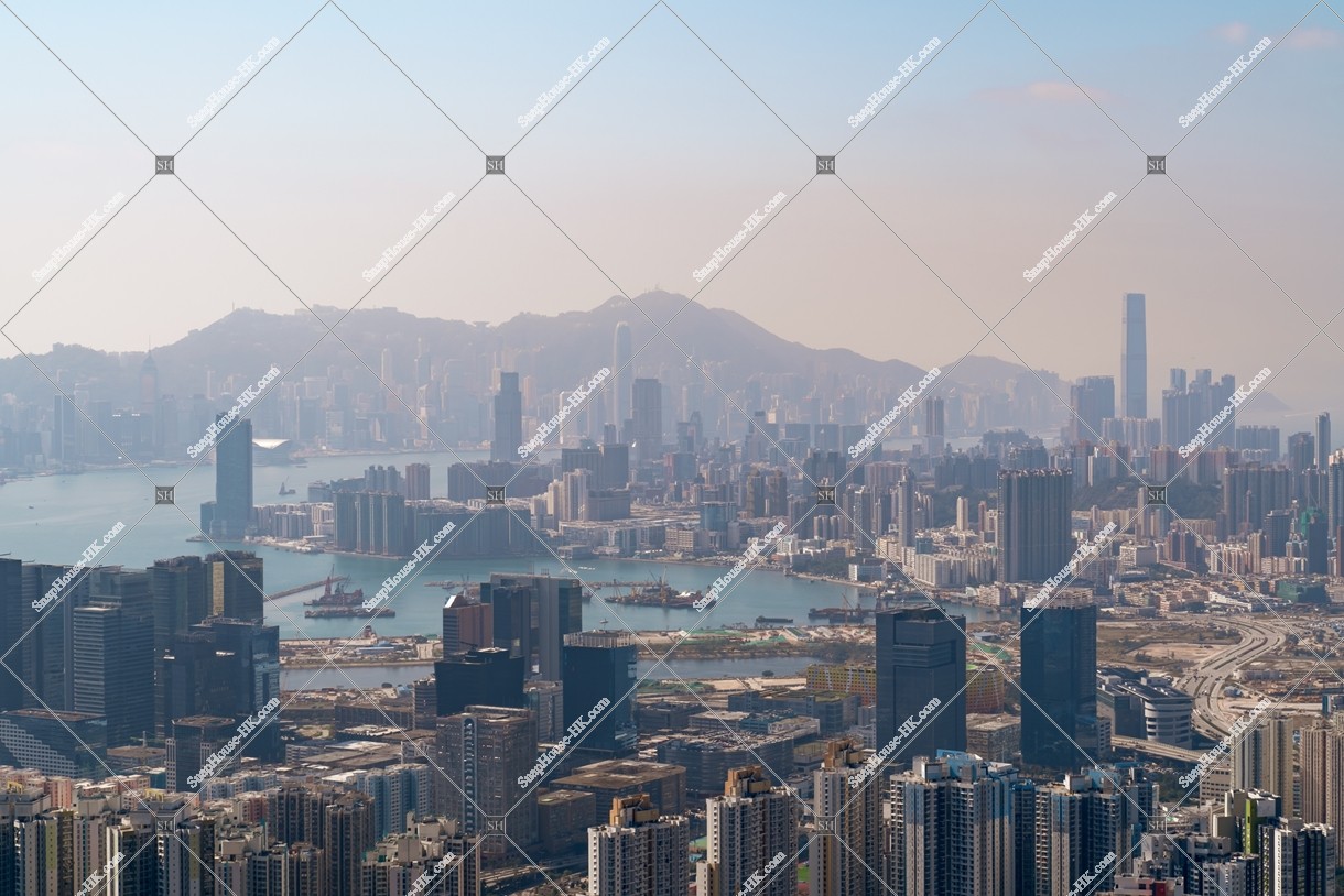 Skyline cityscape of Hong Kon, No.1