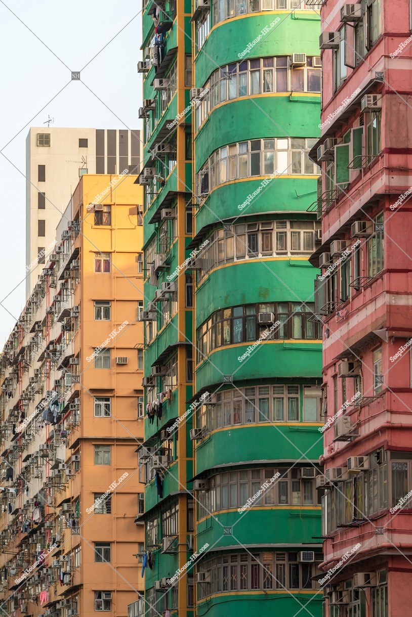 View of old town at To Kwa Wan, No.7
