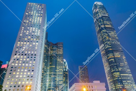 Jardine House and ifc2 at Central