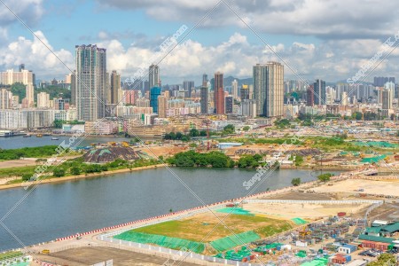 View of Kai Tak area and To Kwa Wan, No.1
