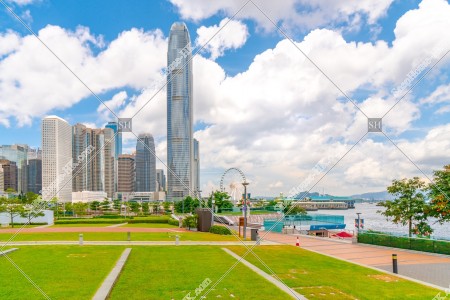 View of high-rise buildings at Central, No.12