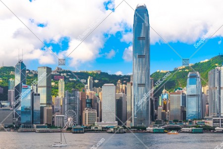 View of high-rise buildings at Central, No.17