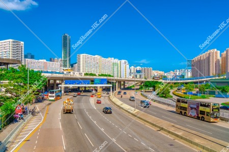 Street view of Prince Edward Road East at Ngau Chi Wan