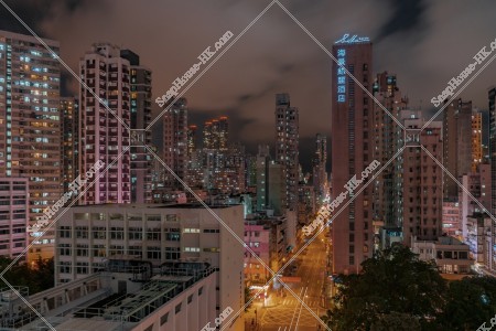 Night street view of Yau Ma Tei, No.3