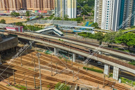 MTR train at Kowloon Bay, No.1