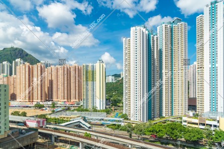 Landscape of Kowloon Bay, No.7