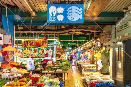 View of Market at Kowloon City