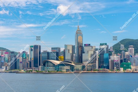 View of high-rise buildings at Wan Chai, No.7