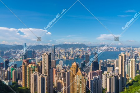 View of Hong Kong from The Peak, No.7