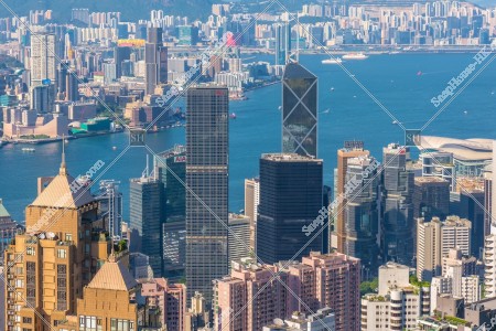 View of Hong Kong from The Peak, No.9