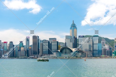 View of high-rise buildings at Wan Chai, No.9