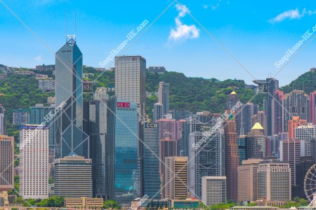 View of high-rise buildings at Central, No.28
