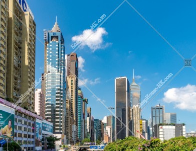 View of high-rise buildings at Wan Chai, No.10