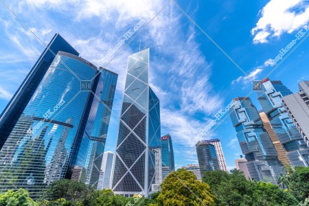 View of high-rise buildings at Central, No.29