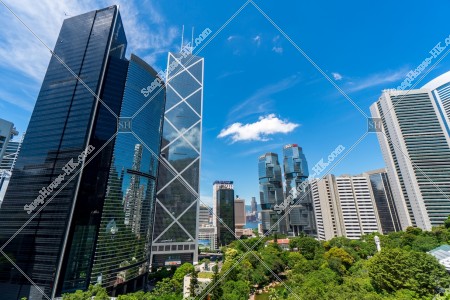View of high-rise buildings at Central, No.30