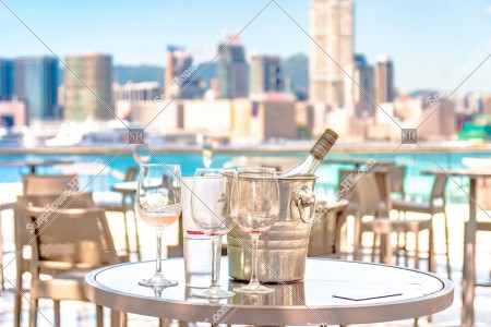 Landscape of Tsim Sha Tsui and Bar, No.2