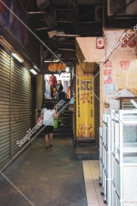 Daily scenery of the old building in Yue Man Square at Kwun Tong, No.7