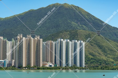 View of Lantau Peak, Public estate and Ngong Ping 360 at Lantau Island, No.1