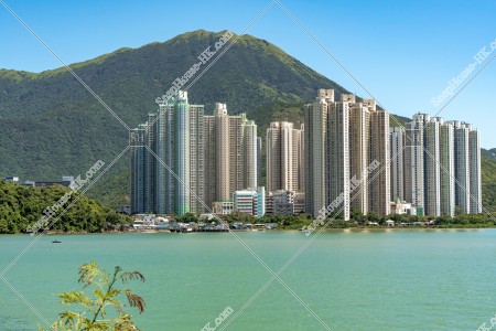 View of Lantau Peak and Public estate at Lantau Island