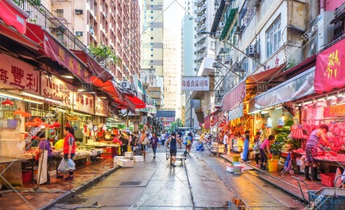 Market at Wan Chai, No.2