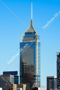 high-rise building "Central Plaza" in Wan Chai