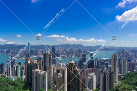 View of Hong Kong from The Peak, No.13