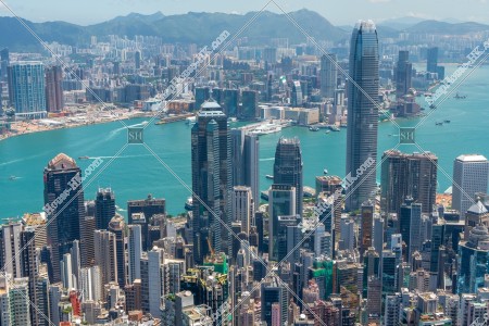 View of Hong Kong from The Peak, No.14