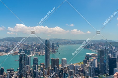 View of Hong Kong from The Peak, No.15