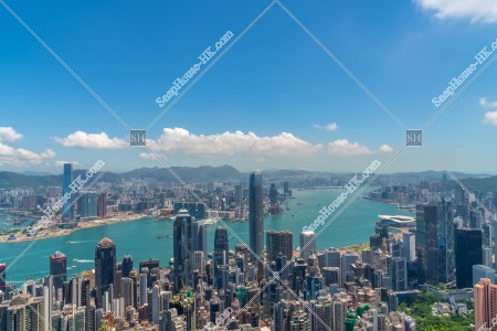View of Hong Kong from The Peak, No.16