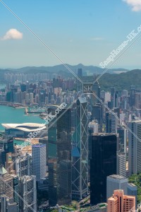 Cityscape of Hong Kong Island from The Peak, No.3