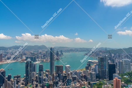 View of Hong Kong from The Peak, No.17