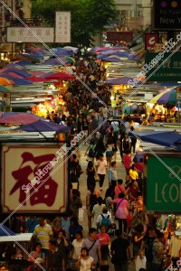 Street view  of Fa Yuen Street in the evening, Mong Kok, No.12