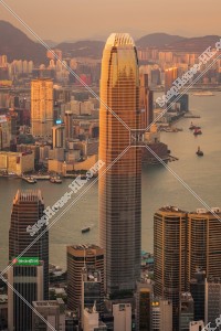ifc2(International Finance Centre) in sunset time, No.2