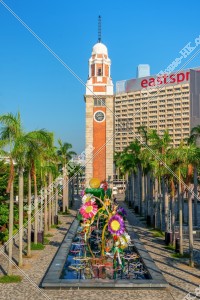 Hong Kong Clock Tower in the morining at Tsim Sha Tsui, No.1