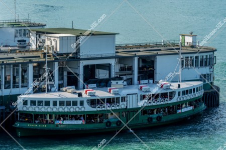 Tsim Sha Tsui Ferry Pier and Star Ferry in the morning, No.2