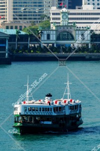 Central Ferry Piers and Star Ferry in the morning, No.2