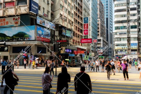 Street view of Tsim Sha Tsui, No.1