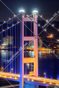 Tsing Ma Bridge at night, No.5