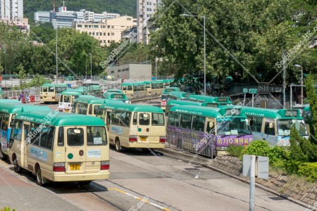 Mini Bus Terminal bus stop, No.1