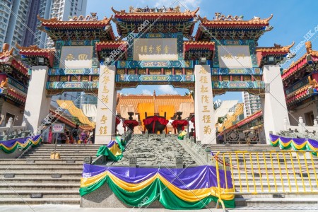 Jinhua Heritage Pai-fong(金華分蹟牌坊) at Wong Tai Sin Temple, No.2