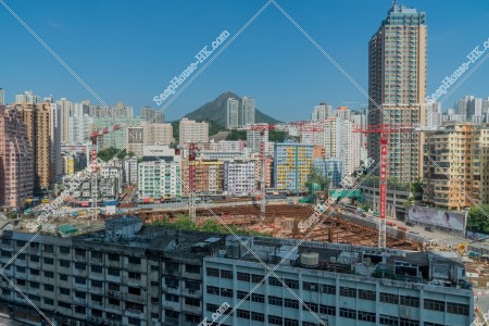 View of north east direction at Kwun Tong [landscape] ②