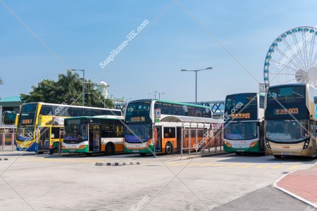 First bus, City bus, KMB bus