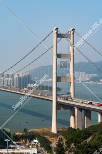 Main post of Tsing Ma Bridge